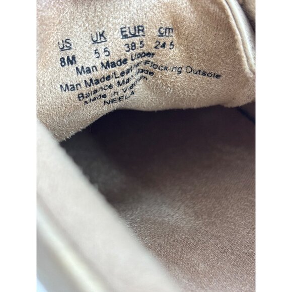 Naturalizer Soul Neela Lace Up Comfort Sneaker Gold 8 M - Picture 5 of 5